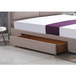 Pat Halmar Merida cu sertar 160x200 (Beige) Thumb