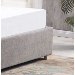 Pat Halmar Merida cu sertar 160x200 (Light Gray) Thumb