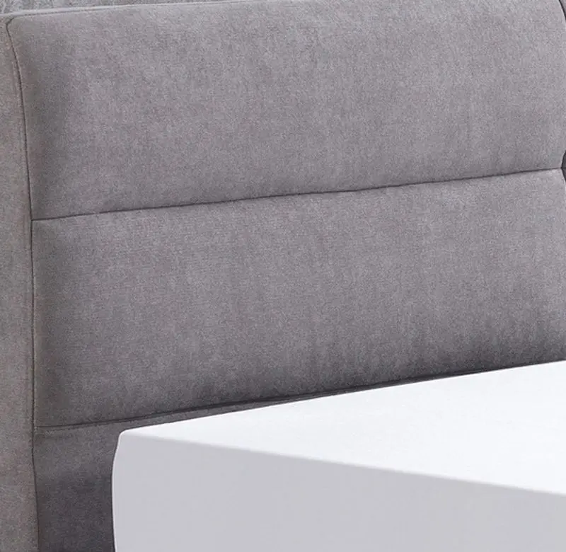 Pat Halmar Merida cu sertar 160x200 (Light Gray)