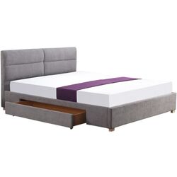 Pat Halmar Merida cu sertar 160x200 (Light Gray) Thumb