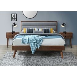 Pat Halmar Orlando 160x200 (Gray/Walnut) Thumb