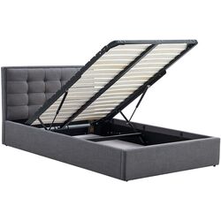 Кровать Halmar Padva подъёмный механизм 120x200 (Gray) Thumb