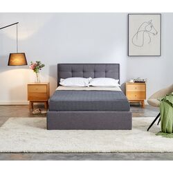 Кровать Halmar Padva подъёмный механизм 120x200 (Gray) Thumb