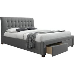 Pat Halmar Percy cu sertare 160x200 (Gray) Thumb