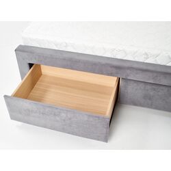 Pat Halmar Sabrina cu sertare 160x200 (Gray) Thumb