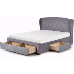 Pat Halmar Sabrina cu sertare 160x200 (Gray) Thumb