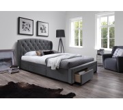 Кровать Halmar Sabrina с ящиками 160x200 (Gray)