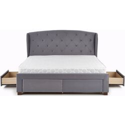 Pat Halmar Sabrina cu sertare 160x200 (Gray) Thumb