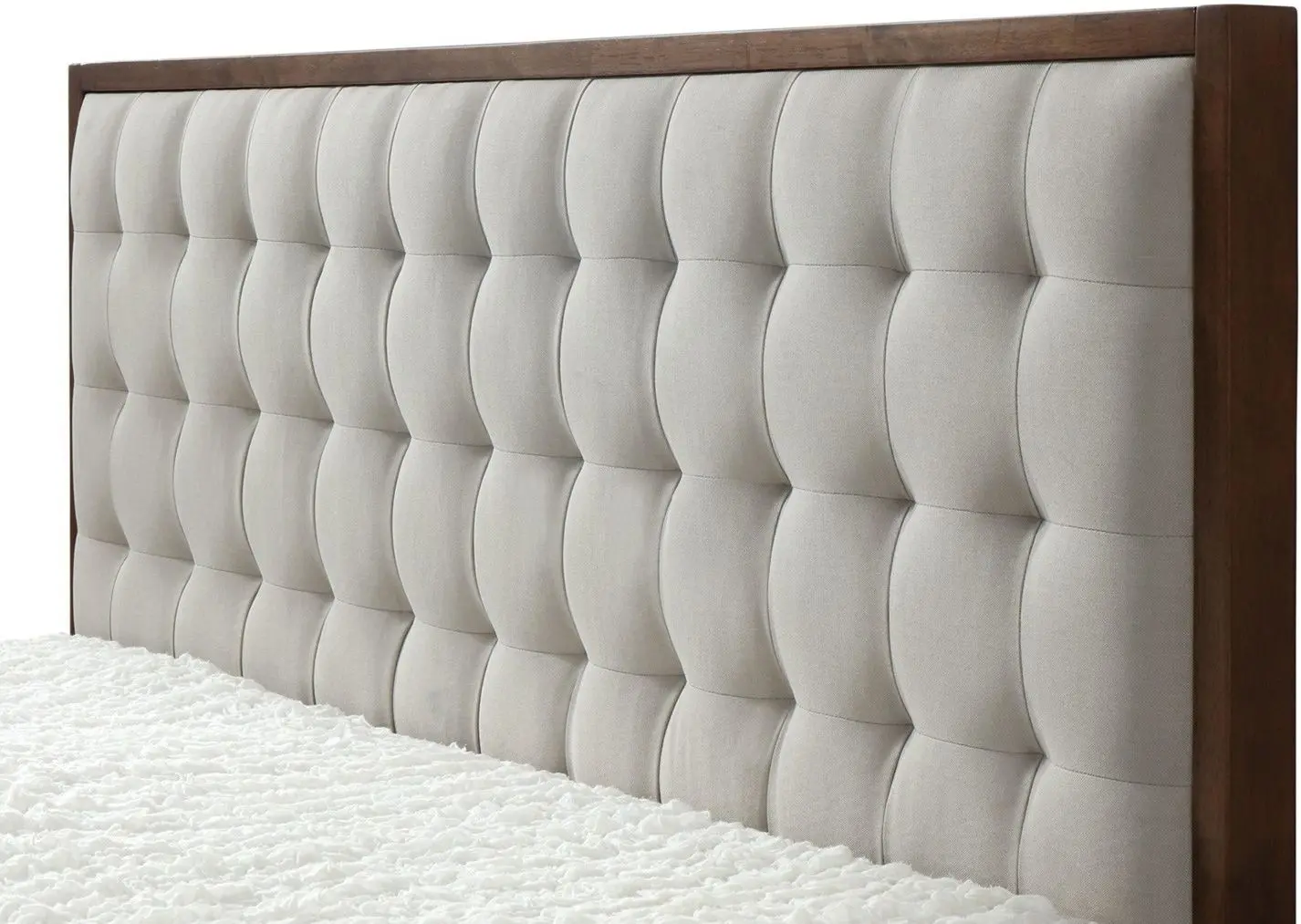 Pat Halmar Solomo 160x200 (Beige/Walnut)