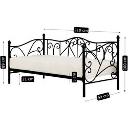 Pat Halmar Sumatra 90x200 (Black) Thumb