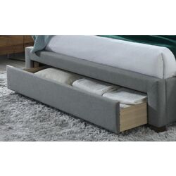 Pat Halmar Valery cu sertar 160x200 (Gray) Thumb