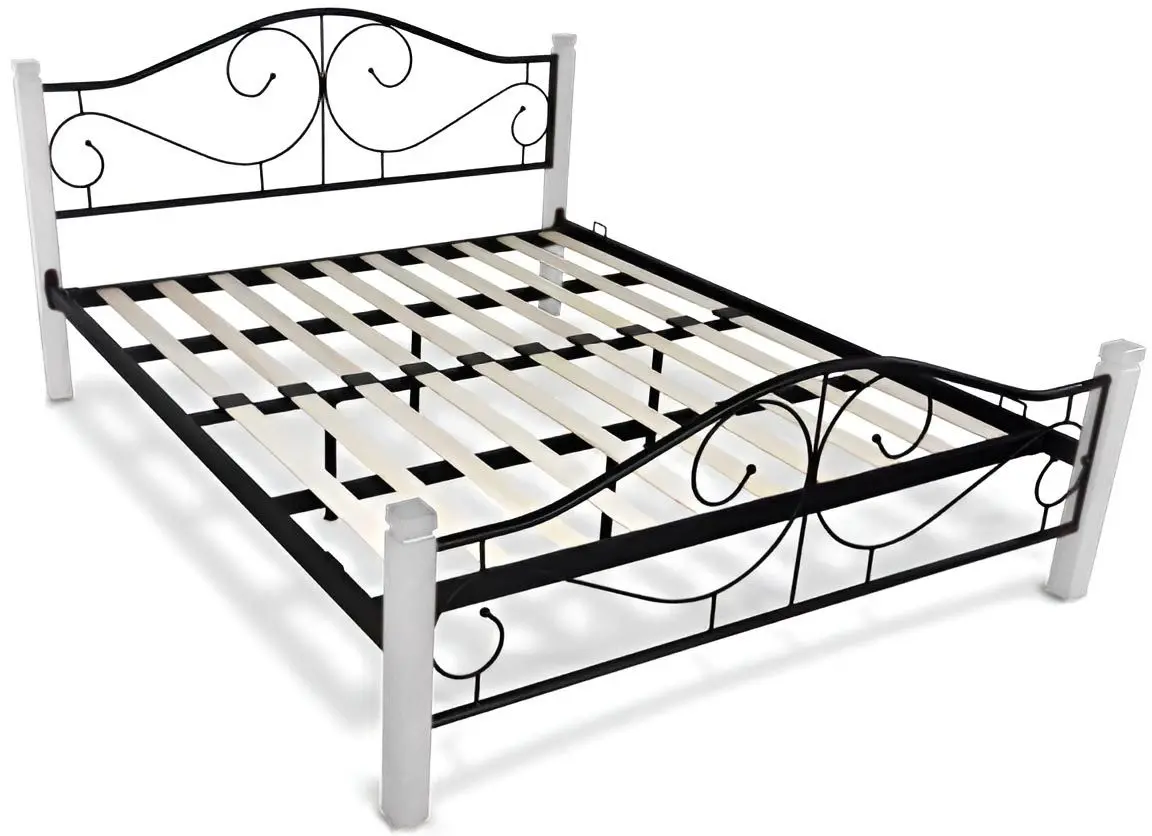 Pat Halmar Violetta 160x200 (White/Black)