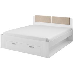 Кровать Helvetia Galaxy 24AAEA52 с ящиком 180x200 (Ash Abisko/Beige) Thumb