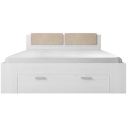 Кровать Helvetia Galaxy 24AAEA52 с ящиком 180x200 (Ash Abisko/Beige) Thumb
