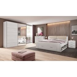 Кровать Helvetia Galaxy 24AAEA52 с ящиком 180x200 (Ash Abisko/Beige) Thumb