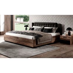 Pat Helvetia Sigma 24FSLI50 mecanism de ridicare 140x200 (Flagstaff Oak Dark/Black Matt)