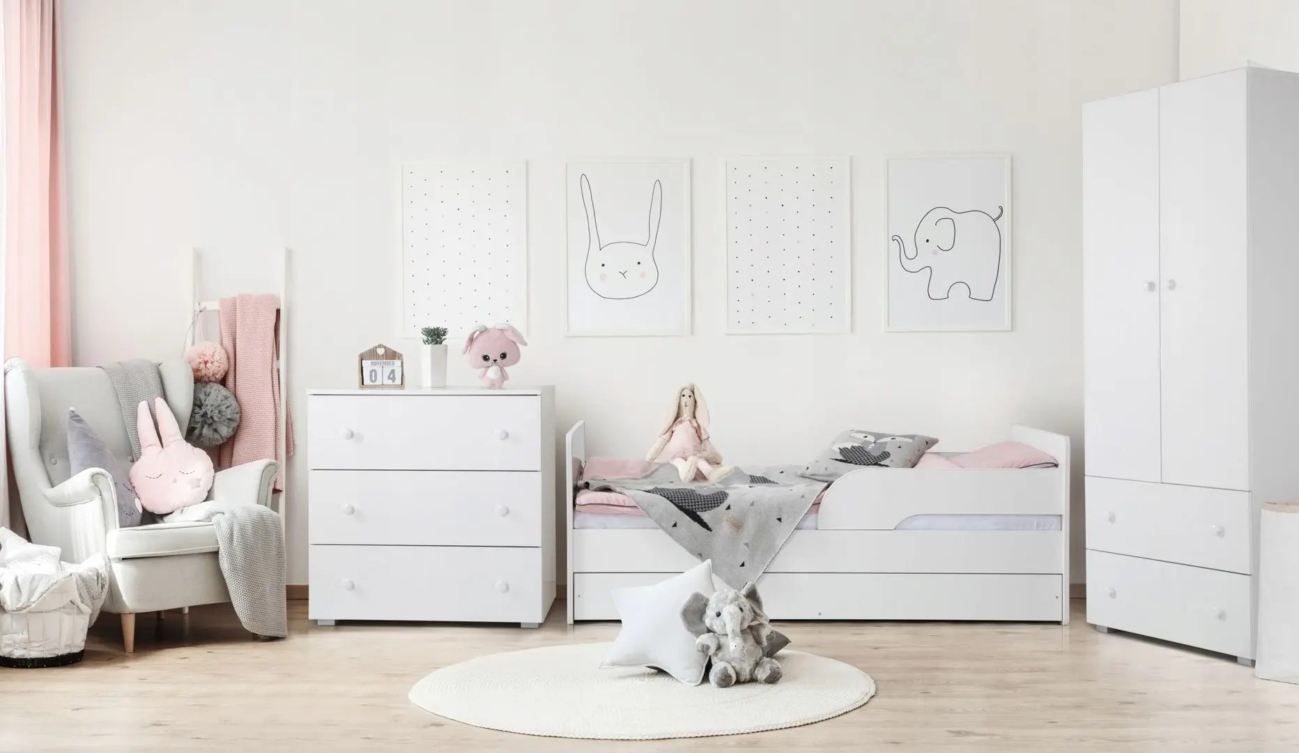 Кровать Klups Timo (White)