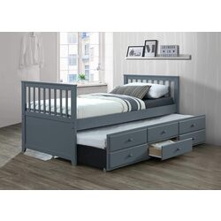 Кровать Mobhaus Austin New 90x200 (Gray) Thumb