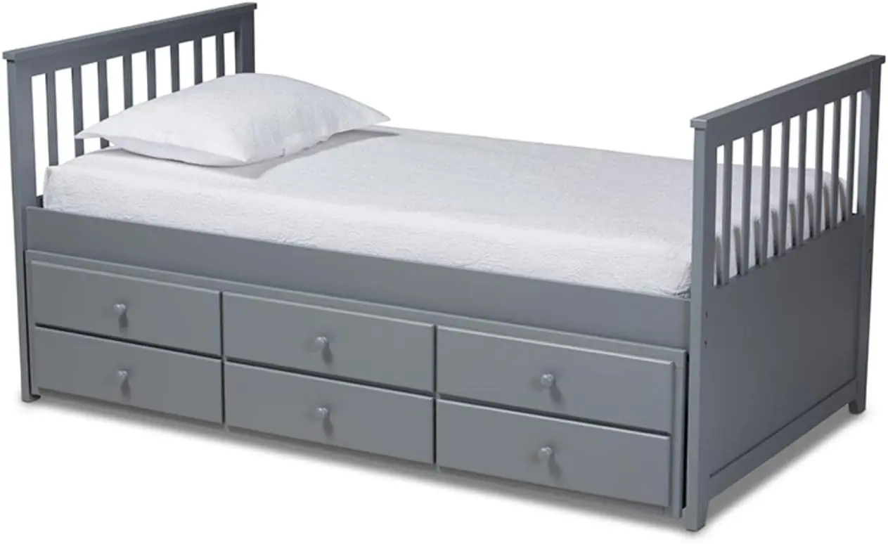 Кровать Mobhaus Austin New 90x200 (Gray)