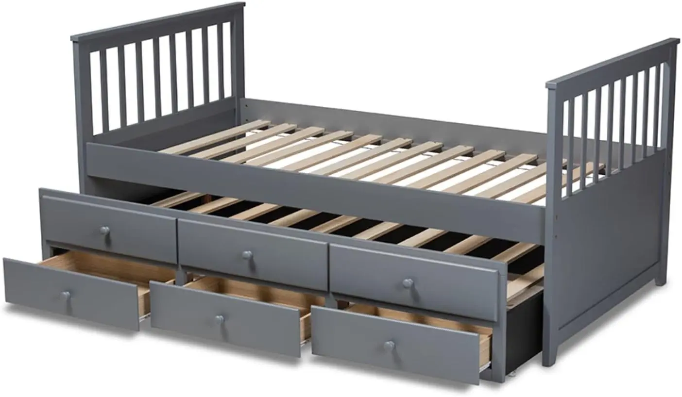 Кровать Mobhaus Austin New 90x200 (Gray)