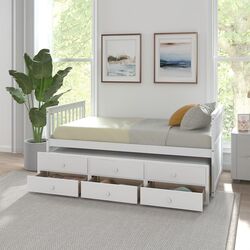 Кровать Mobhaus Austin New 90x200 (White) Thumb