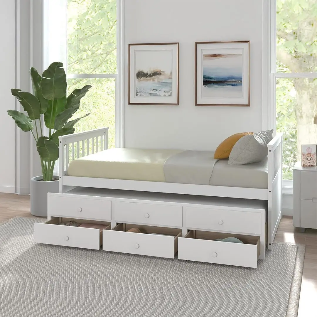 Кровать Mobhaus Austin New 90x200 (White)