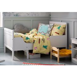 Кровать раздвижная Ikea Sundvik с реечным дном 80x200 (Белый)