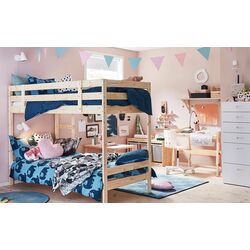 Двухъярусная кровать Ikea Mydal 90х200 (Сосна) Thumb