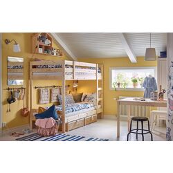 Двухъярусная кровать Ikea Mydal 90х200 (Сосна) Thumb