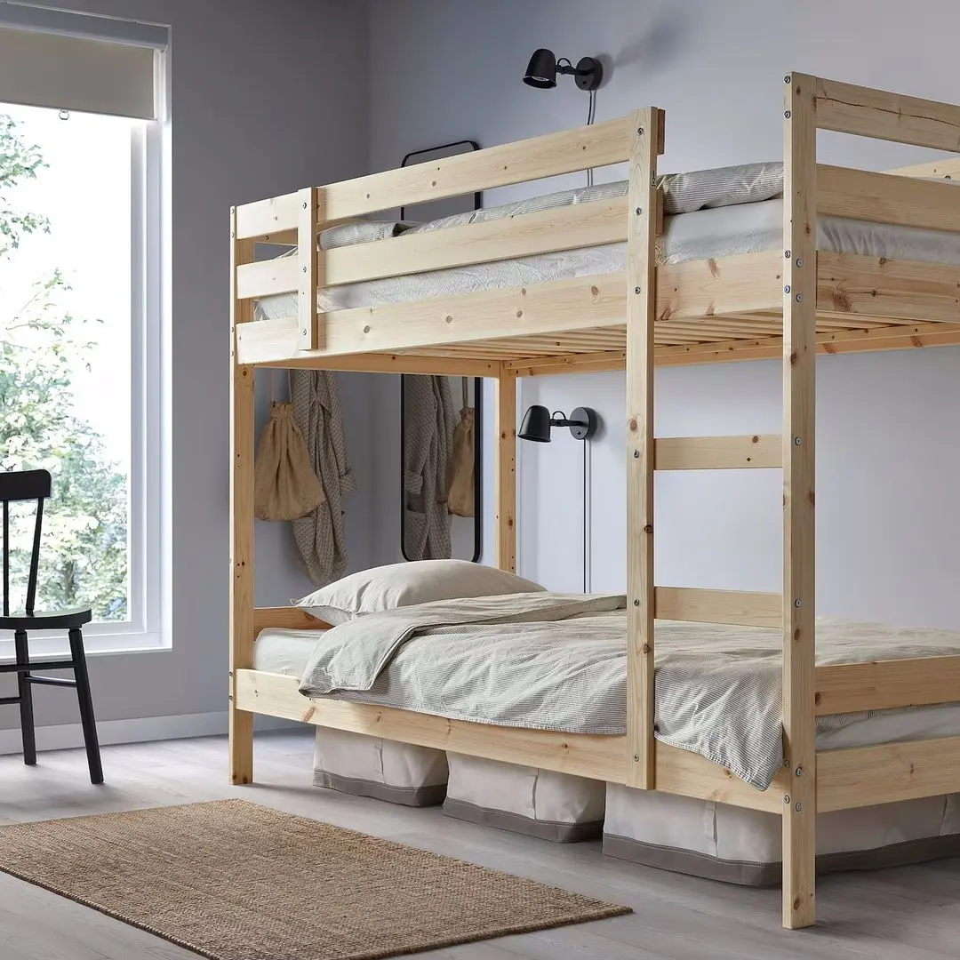 Двухъярусная кровать Ikea Mydal 90х200 (Сосна)