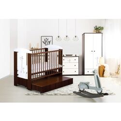 Кроватка Klups Little Giraffe с ящиком (Wenge) Thumb