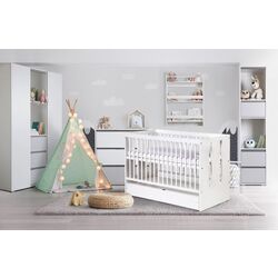 Кроватка Klups Paula с ящиком (White) Thumb