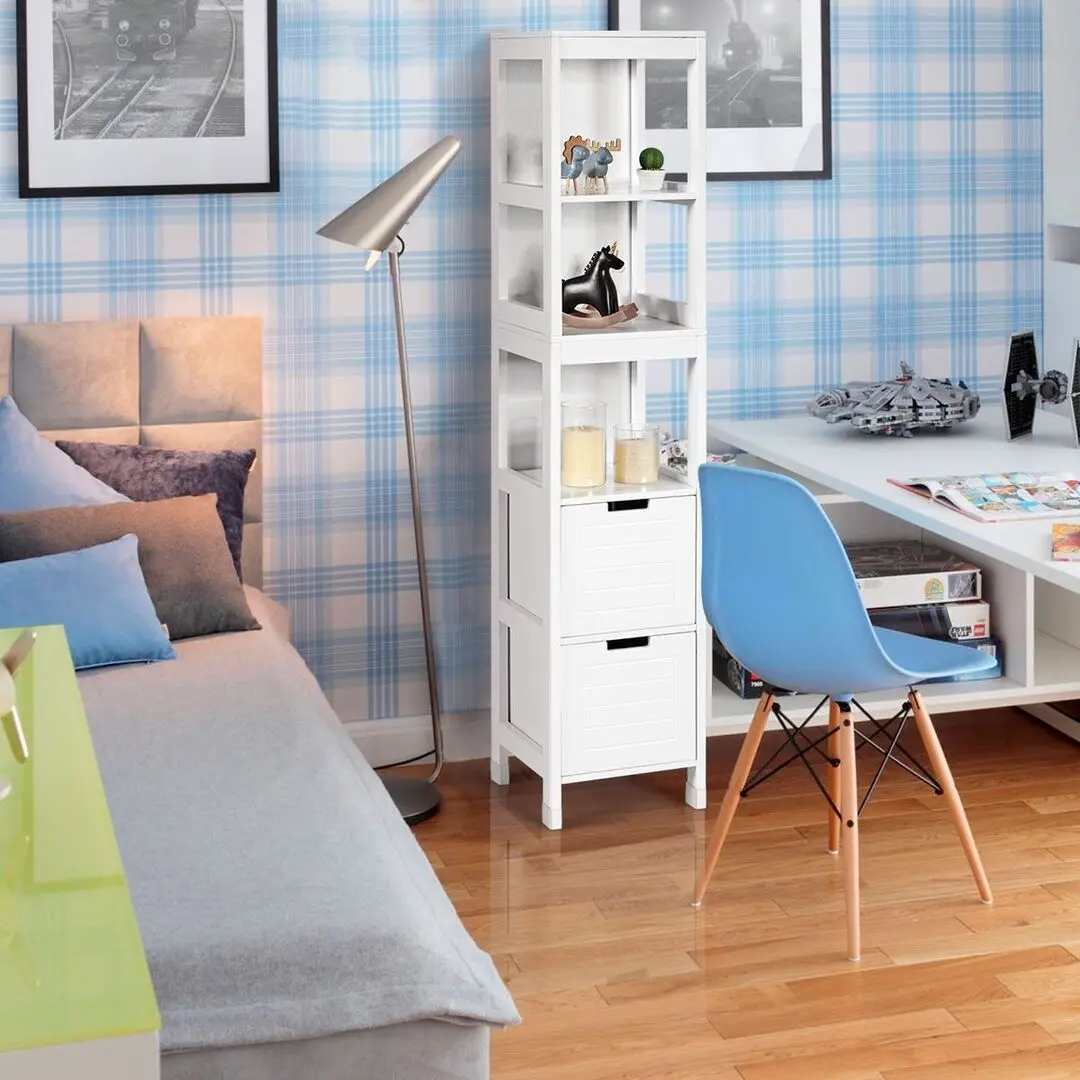 Penal Costway HW61185 (White) - 6