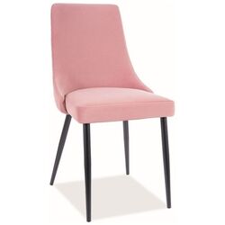 Стул Signal Piano B Matt Velvet (Black/Antique Rose)