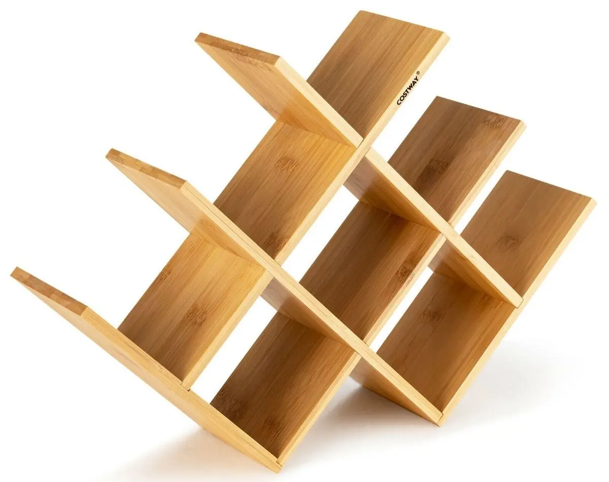 Suport pentru sticle Costway JV10233NA (Bamboo)