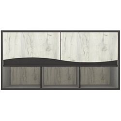 Living + Comoda Yasen Jeneva 3.35m (Graphite Grey/Craft Oak White) Thumb