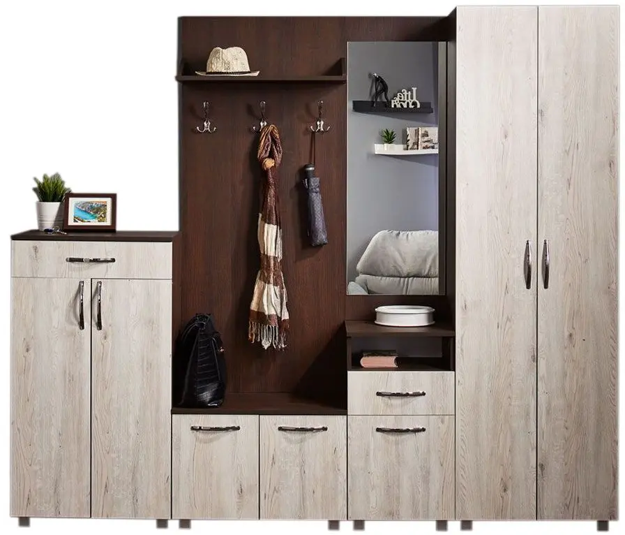 Antreu Ambianta Bruno 2.25m (Sonoma Inchis/Samoa Alb)