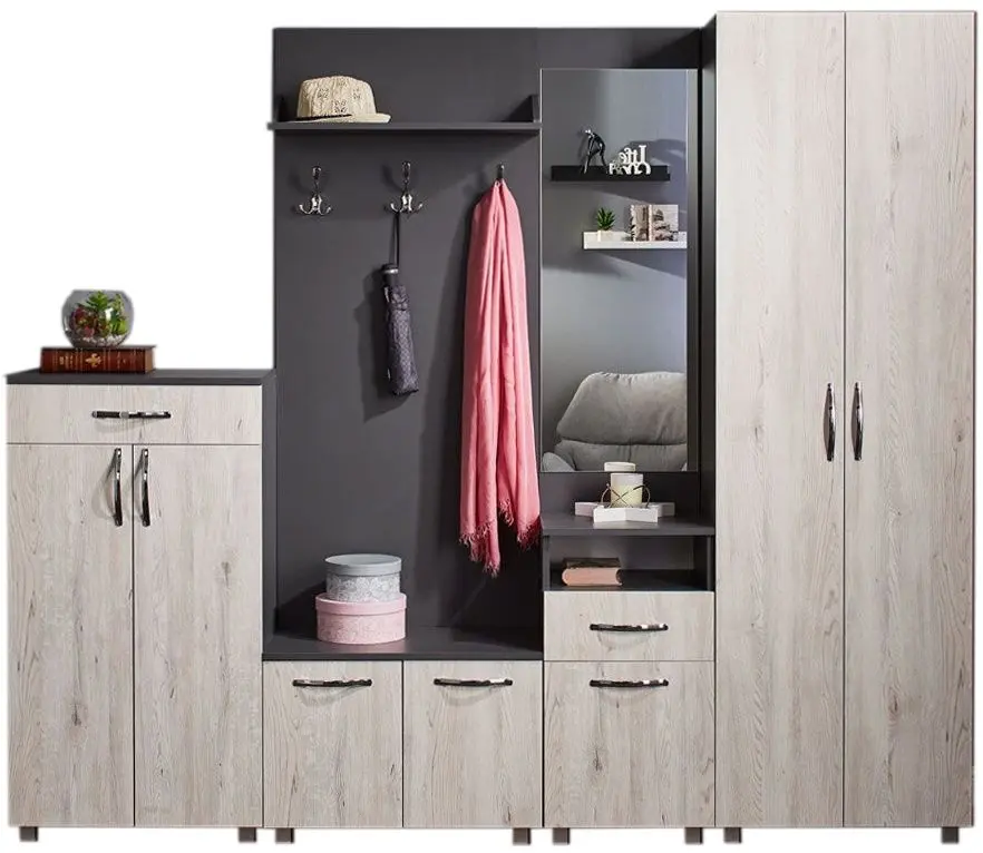 Antreu Ambianta Bruno 2.25m (Grafit/Samoa Alb)