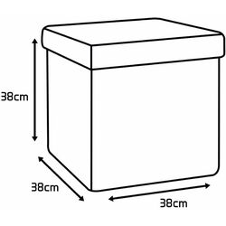 Пуф Art Flame 4A-113CA (Beige) Thumb