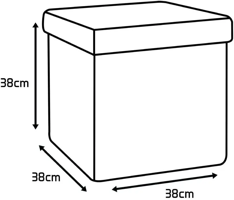 Пуф Art Flame 4A-131RO (Beige/Black)