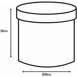 Puf Art Flame 4A-161WD (Natural Wood) Thumb