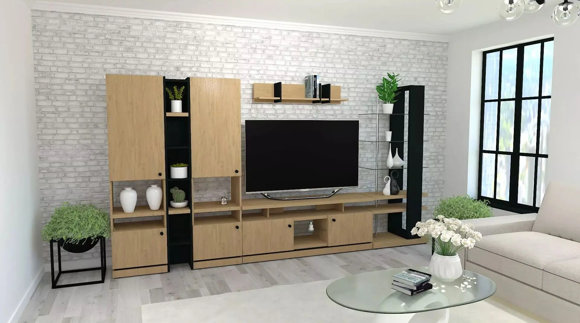 Raft Fabrik Home Emerson (Stone Oak/Ash Black)