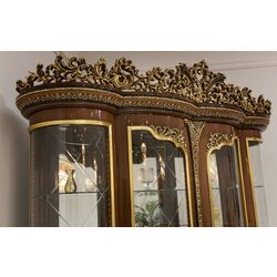 Set de mobilier pentru sufragerie Charme&Luxe Furniture Riva №11 (Brown/Gold/Cappuccino) Thumb