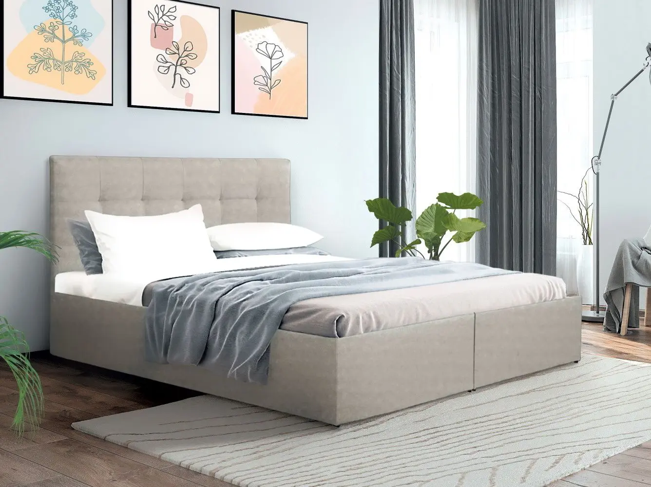 Pat continental + Topper Modern Modena Roll Up H-4/Dolce 01 (Beige Light)