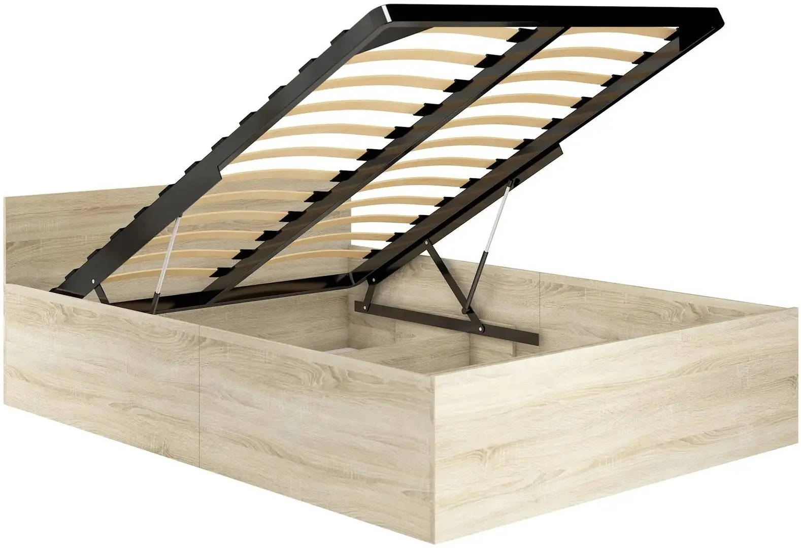 Pat Akord CLP cu mecanizm de ridicare 180x200 (Sonoma Oak)