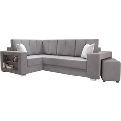 Canapea de colt Space Meble Lopez Left Itaka 50 (Gray Light) Thumb