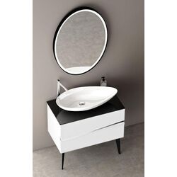 Комплект мебели Nplus Mirage 80 (White/Black) Thumb