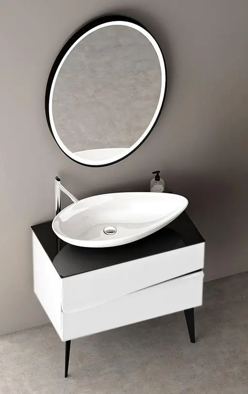 Комплект мебели Nplus Mirage 80 (White/Black) - 4