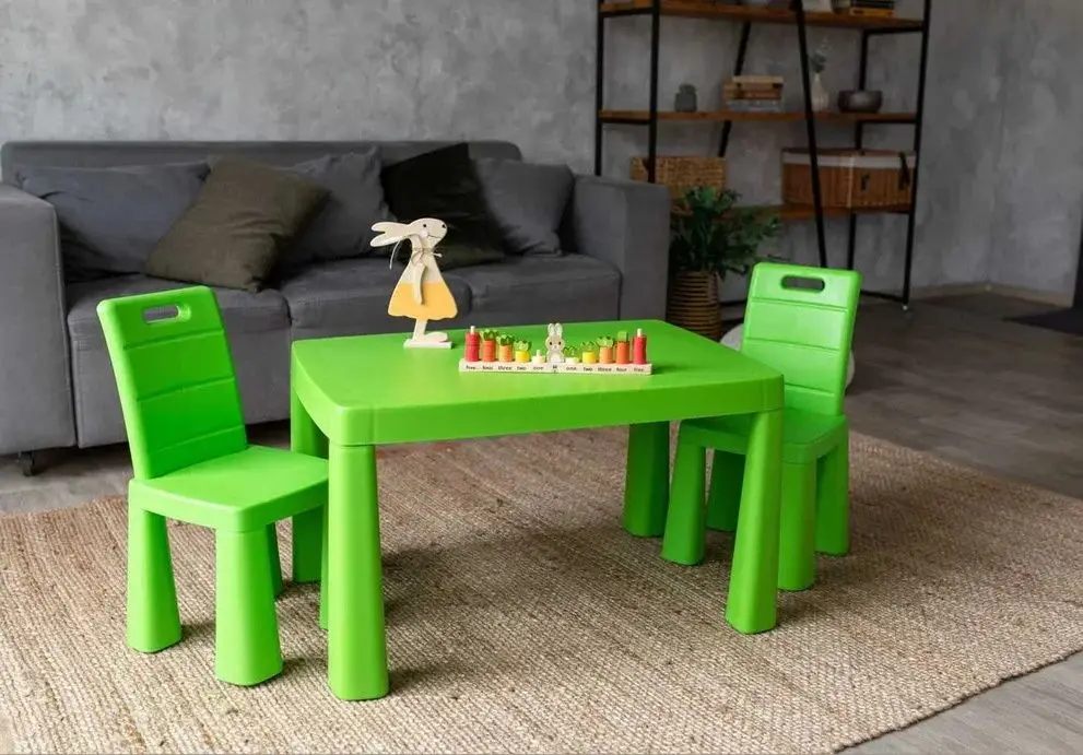 Набор стол+2 стульчика MyKids 0468/2 (Green)