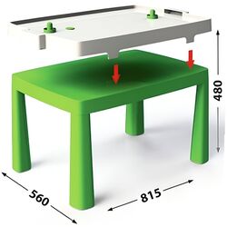 Набор стол+2 стульчика MyKids 0468/2 (Green) Thumb